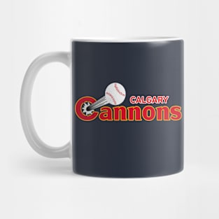 Vintage Calgary Cannons Baseball Mug